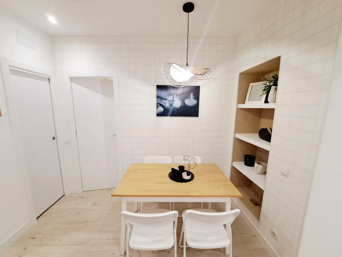 Esszimmer von Wohnung zum Verkauf in Madrid mit Klimaanlage, Heizung und Parkett