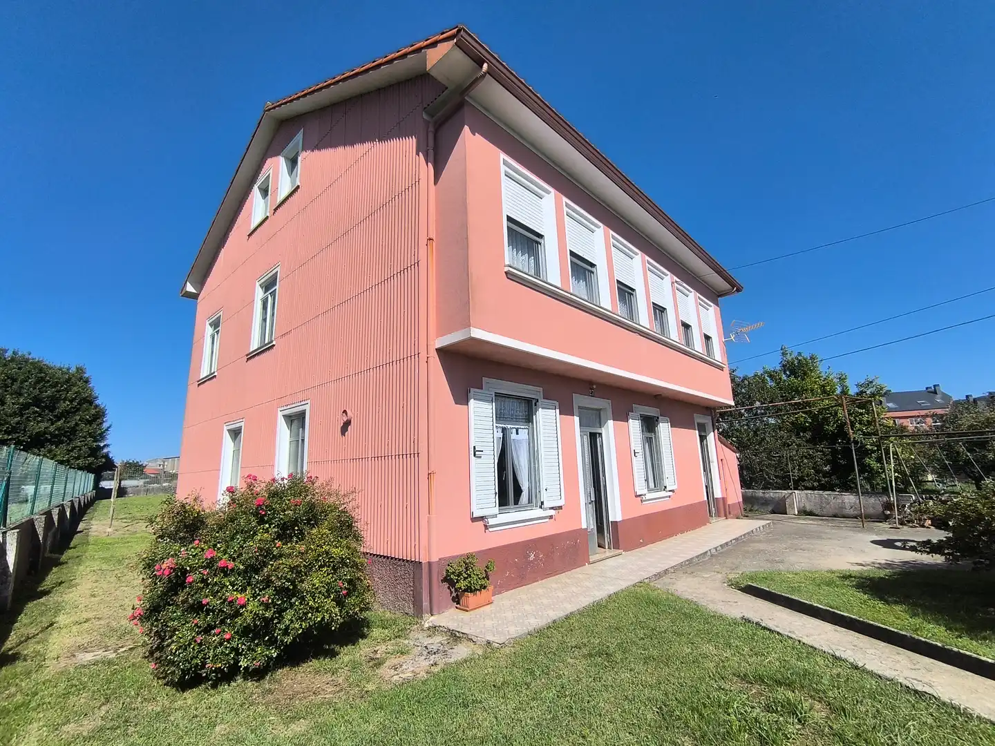 Exterior view of Houses for sale in Ferrol  with Heating, Private garden and Furnished