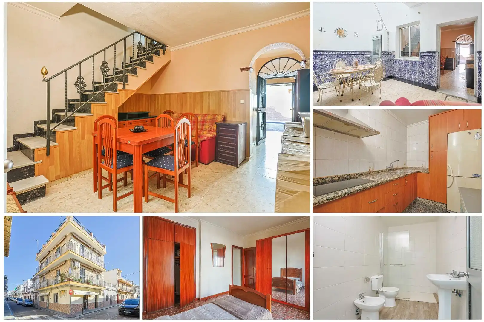 Vista exterior de Casa o xalet en venda en Sevilla amb Moblat i Balcó