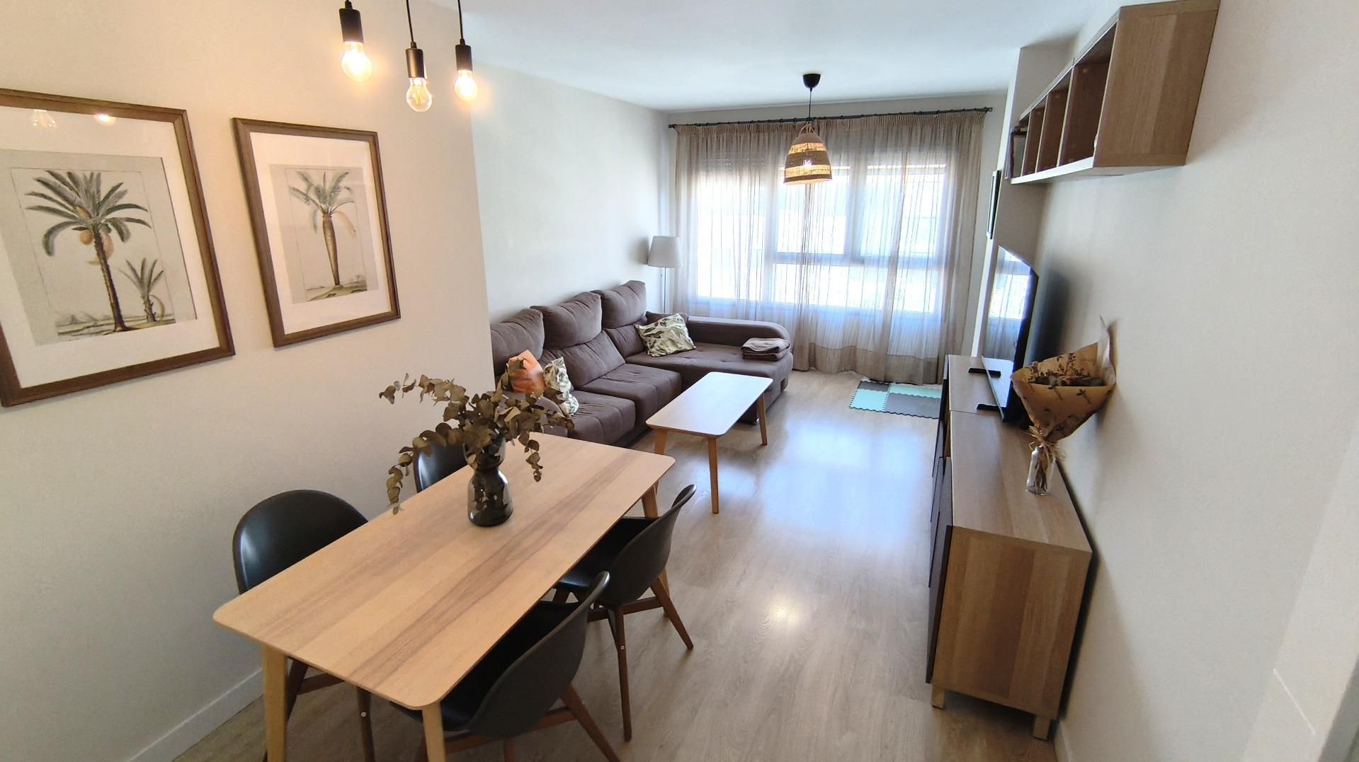 Living room of Flat to rent in Málaga Capital  with Air Conditioner, Heating and Storage room