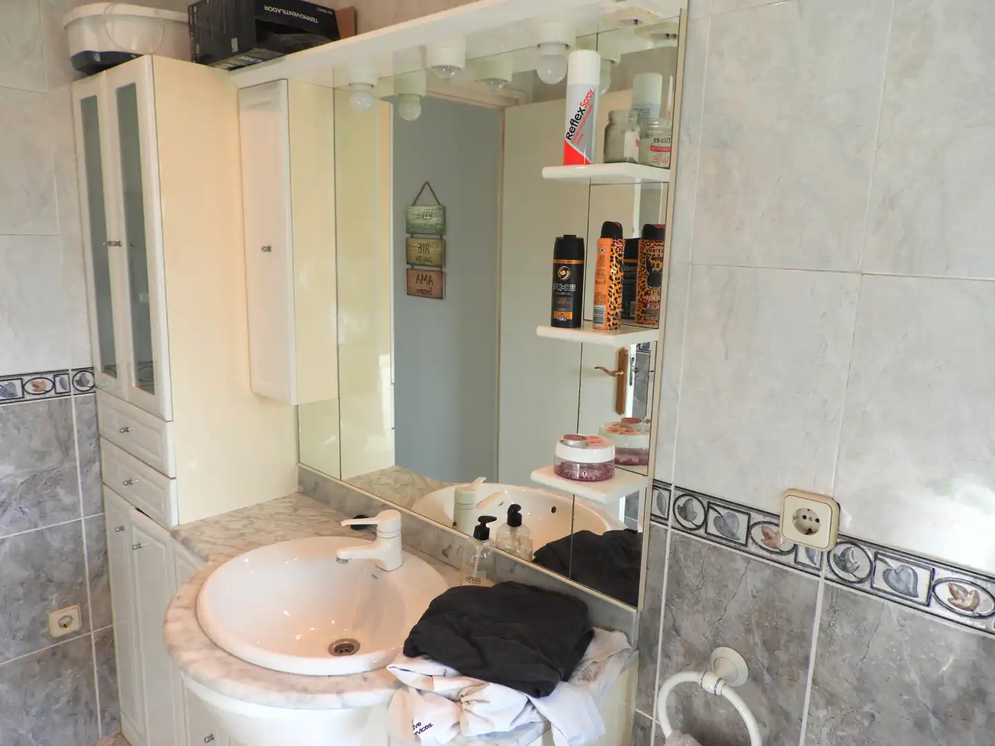 Badezimmer von Haus oder Chalet zum Verkauf in Castellar del Vallès mit Klimaanlage, Heizung und Privatgarten