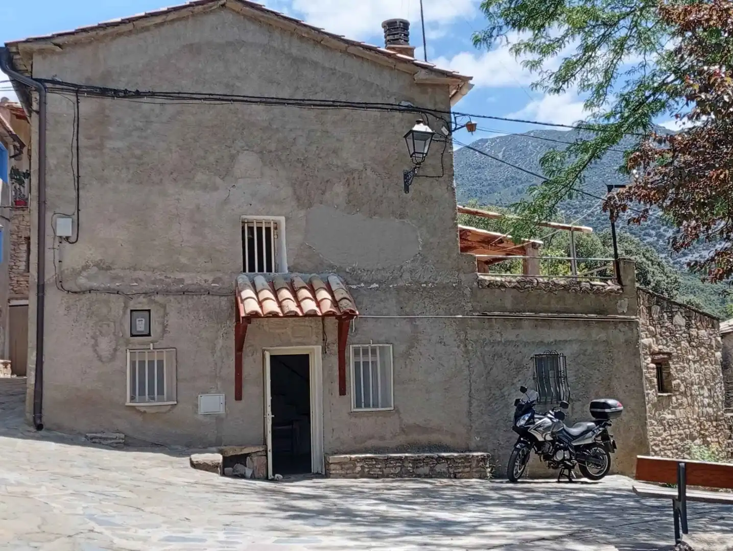 Vista exterior de Finca rústica en venta en Bierge con Calefacción, Terraza y Trastero
