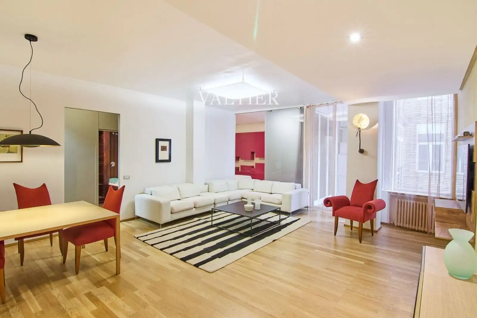 Sala de estar de Piso de alquiler en Madrid con Aire acondicionado, Calefacción y Terraza