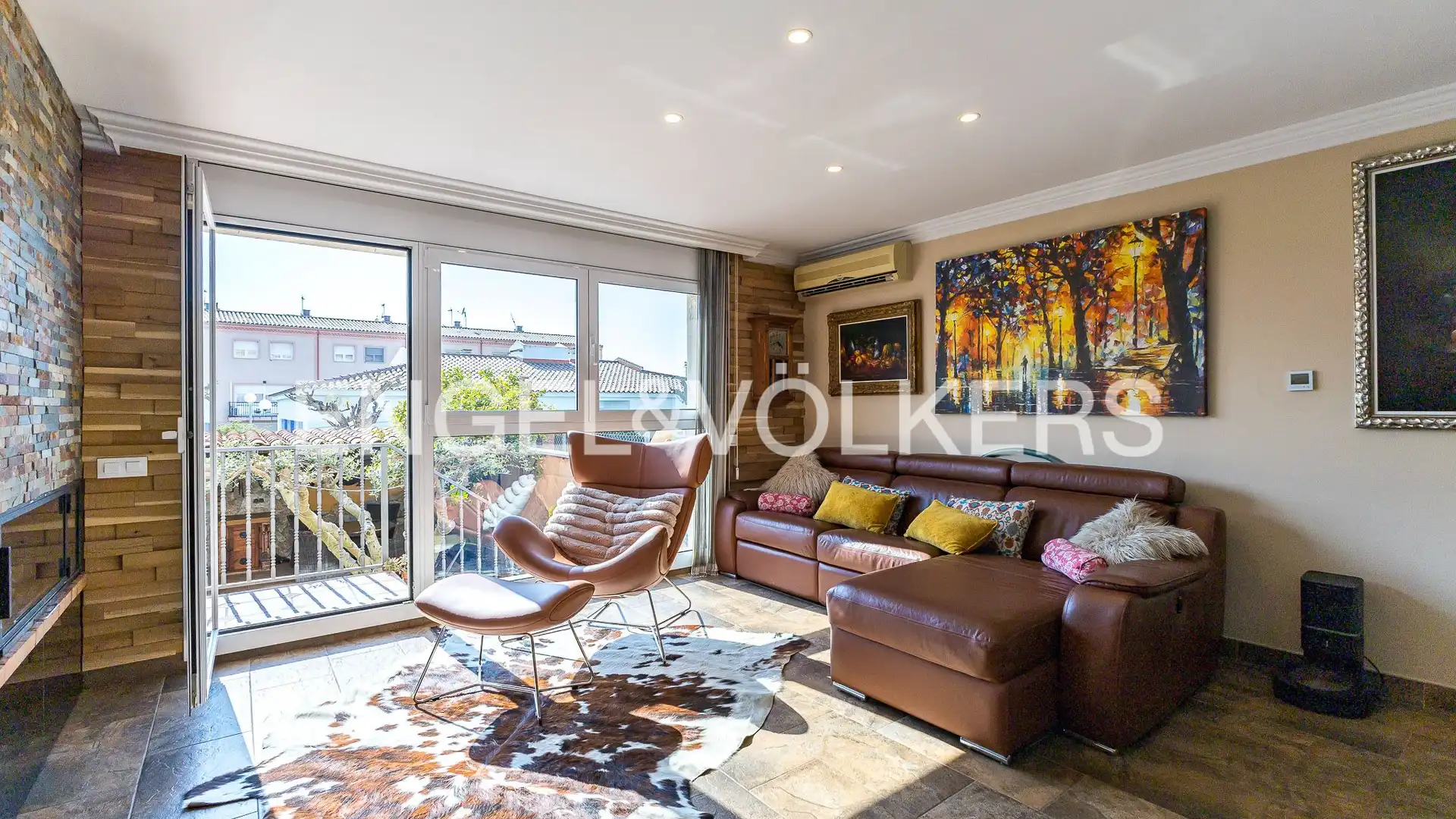 Wohnzimmer von Haus oder Chalet zum Verkauf in Bellvei mit Heizung, Terrasse und Abstellraum