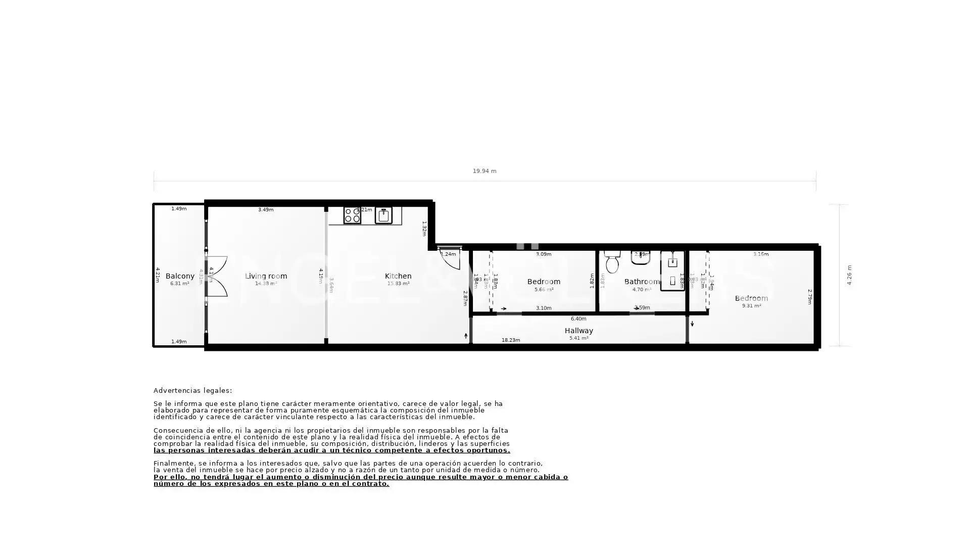 Wohnung zum Verkauf in L'Antiga Esquerra de l'Eixample