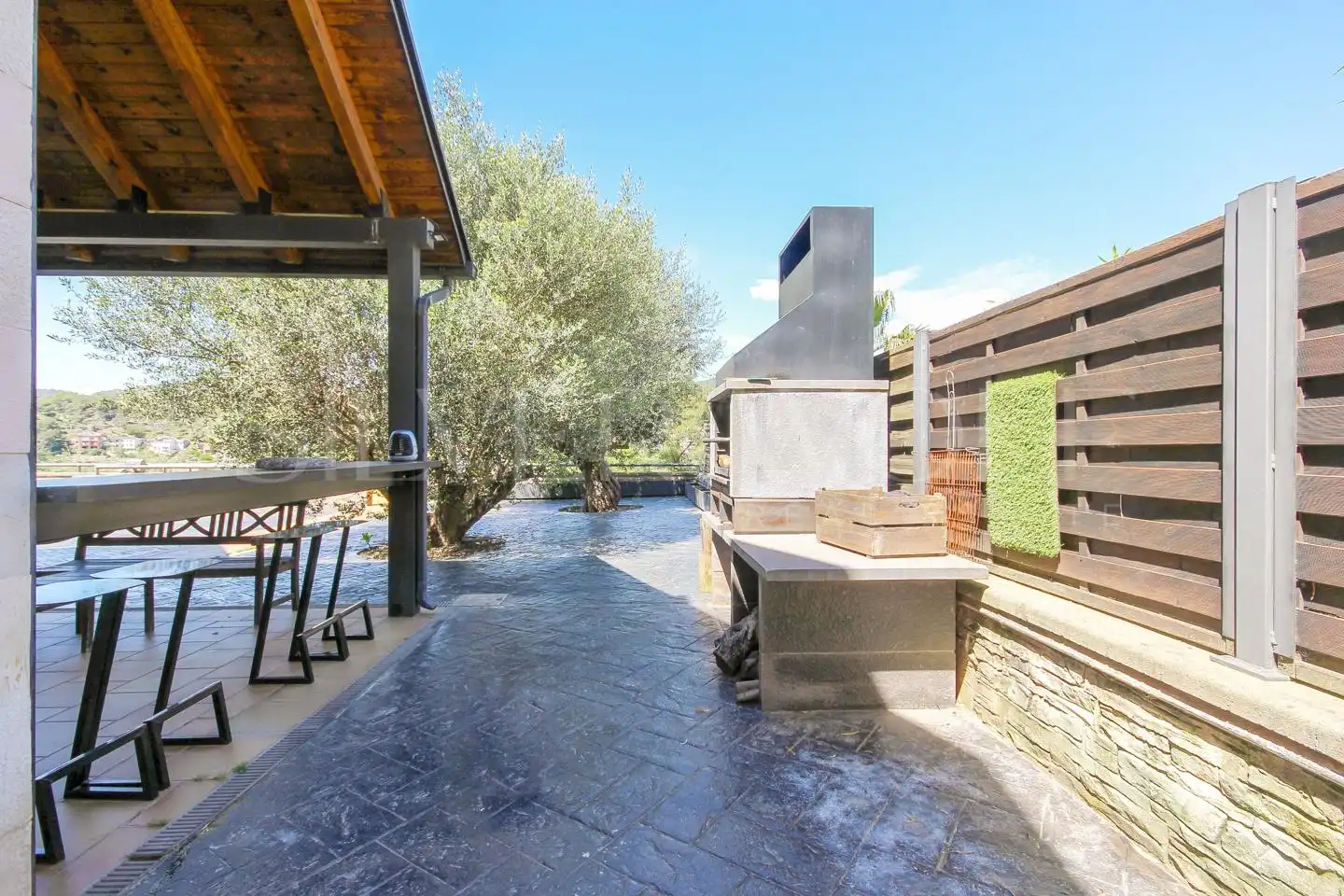 Terraza de Casa o chalet en venta en Vallirana con Aire acondicionado, Calefacción y Jardín privado