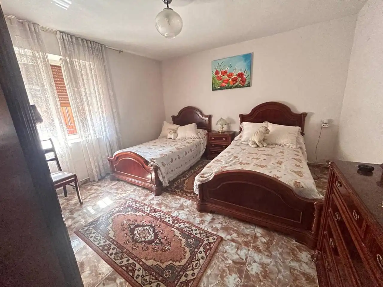 Dormitori de Casa o xalet en venda en Melgar de Fernamental amb Jardí privat