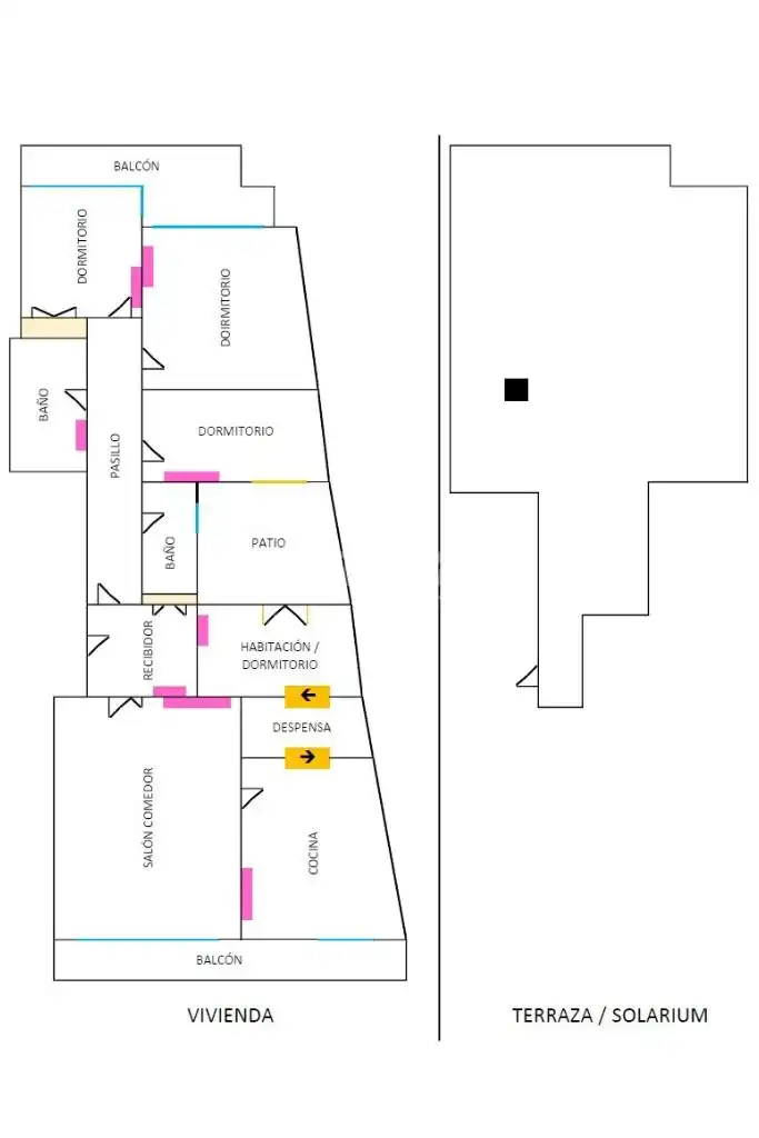 Flat with terrace for sale in Marianao, imagen 27