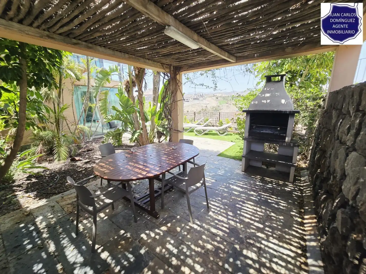 Terrasse von Haus oder Chalet zum Verkauf in San Bartolomé de Tirajana mit Klimaanlage, Privatgarten und Terrasse
