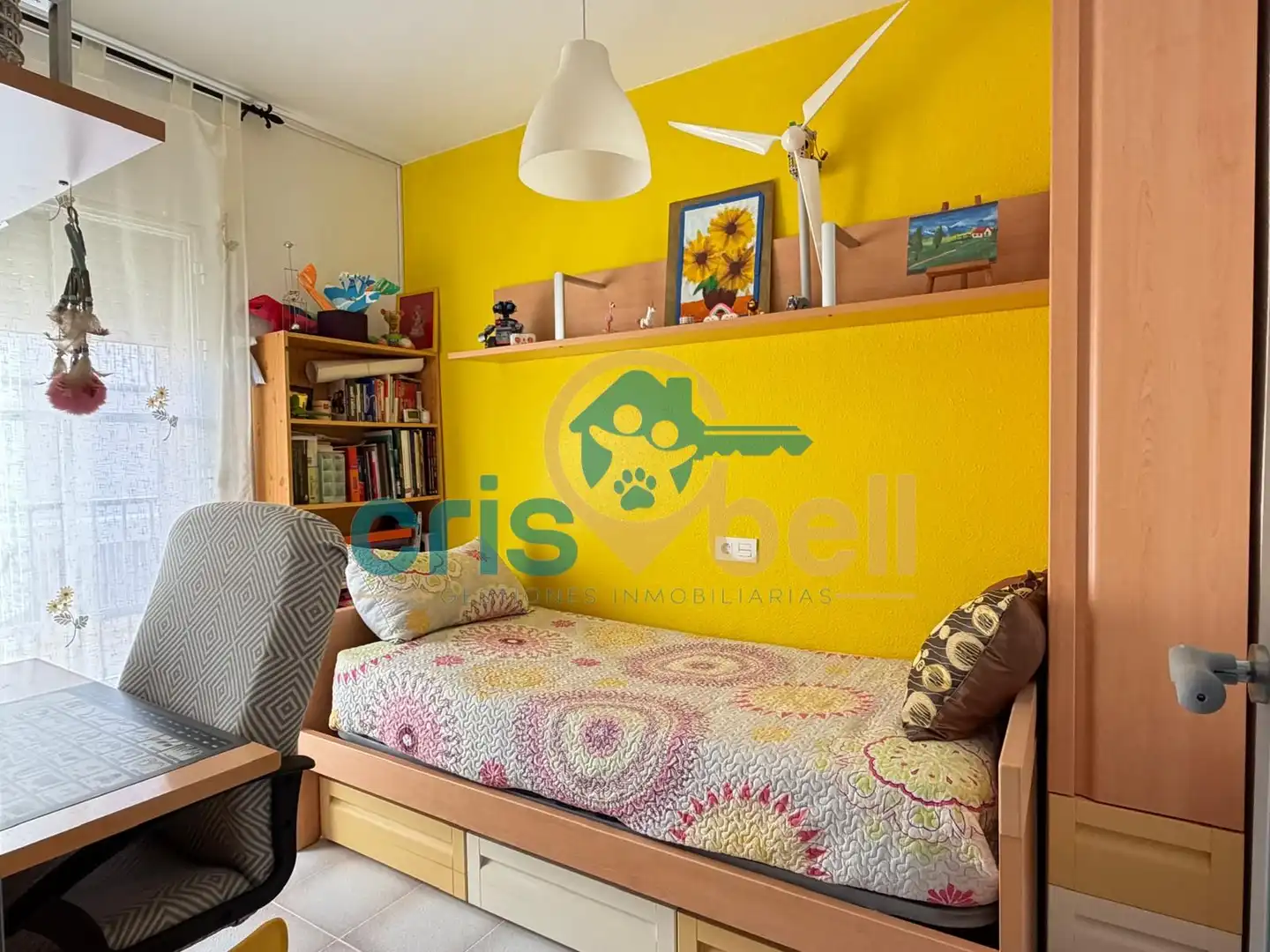Bedroom of Flat for sale in Pedanías Centro
