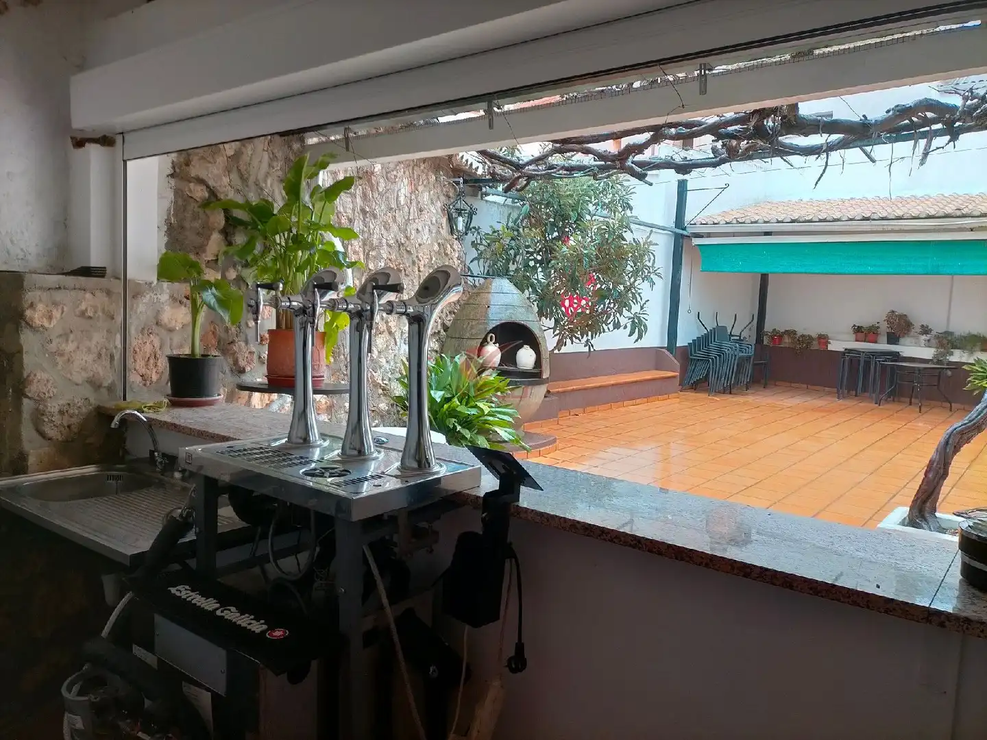 Terraza de Local de alquiler en Huete