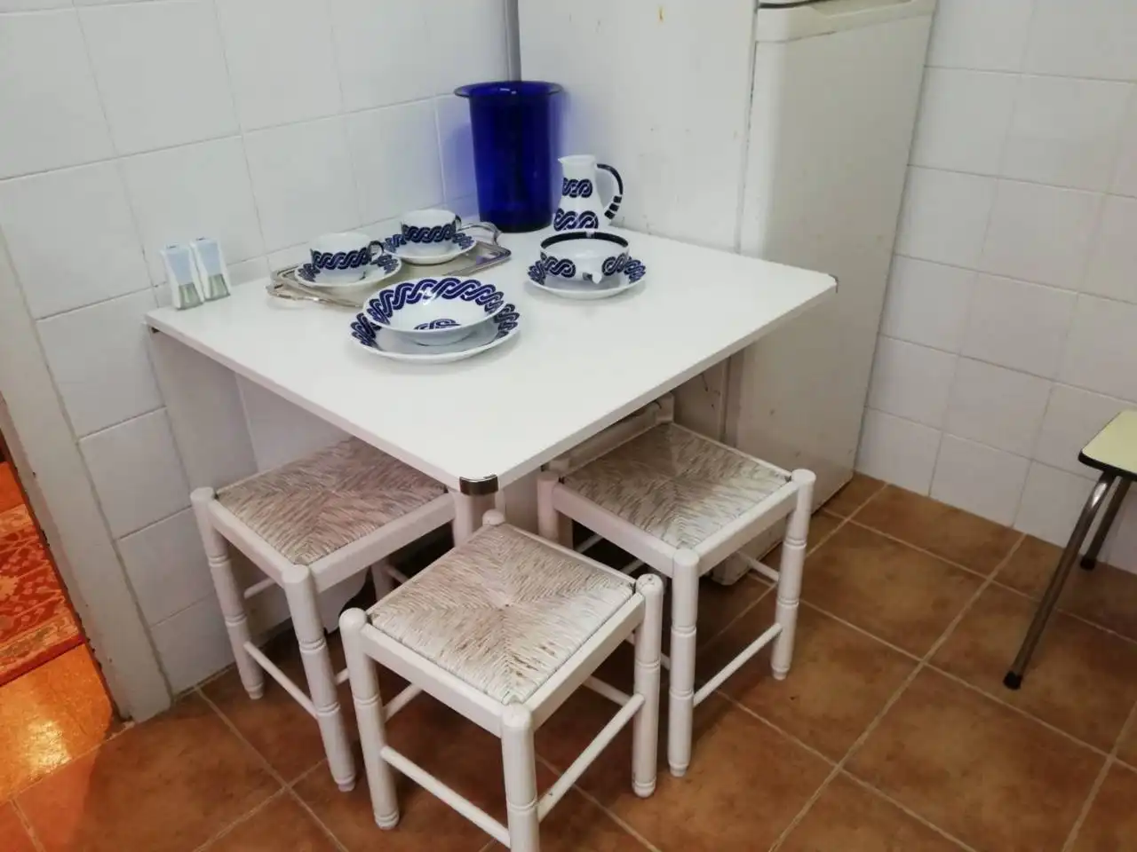 Cocina de Piso de alquiler en Vilagarcía de Arousa con Calefacción, Parquet y Amueblado