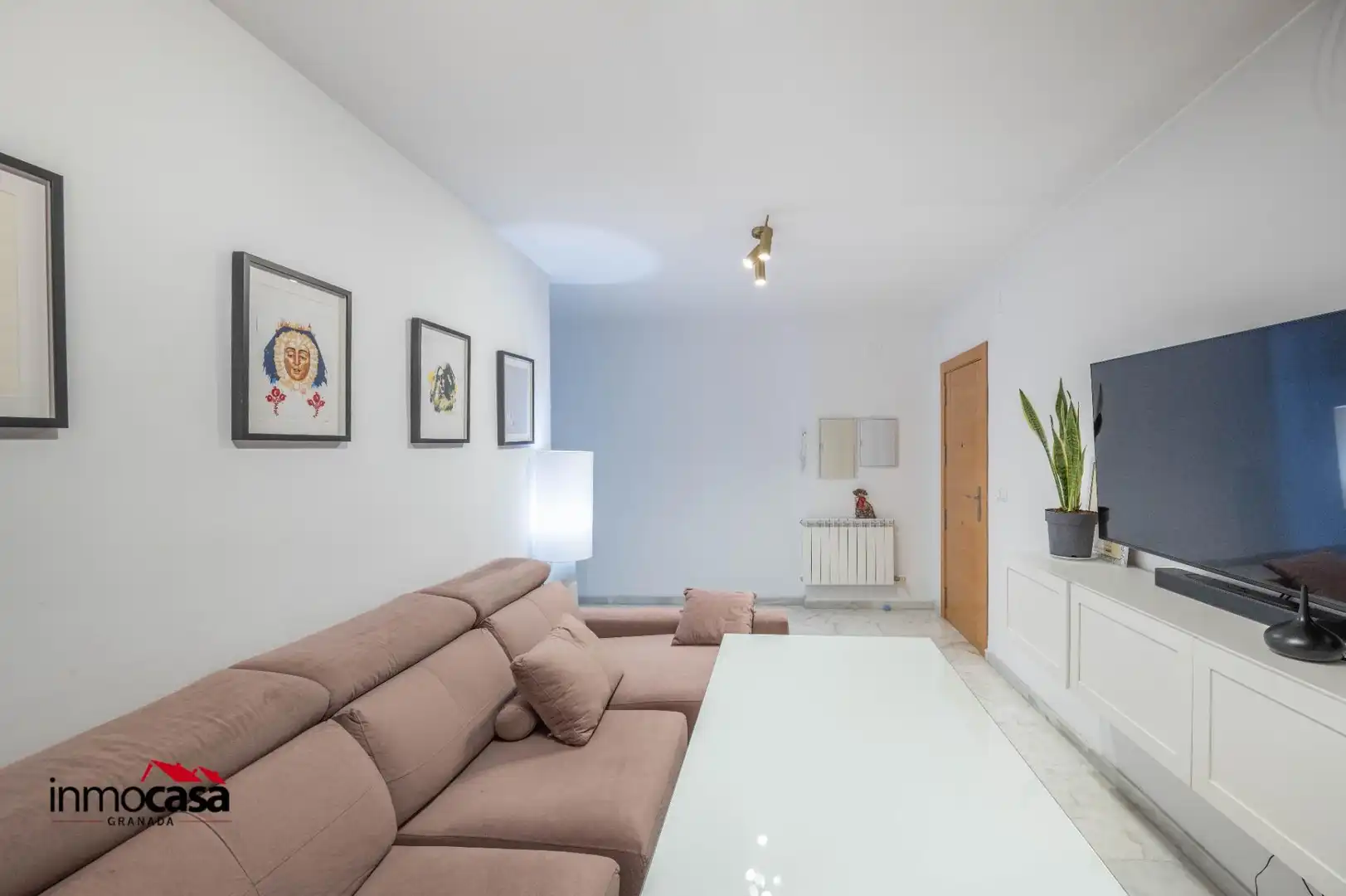 Sala d'estar de Àtic en venda en Churriana de la Vega amb Terrassa