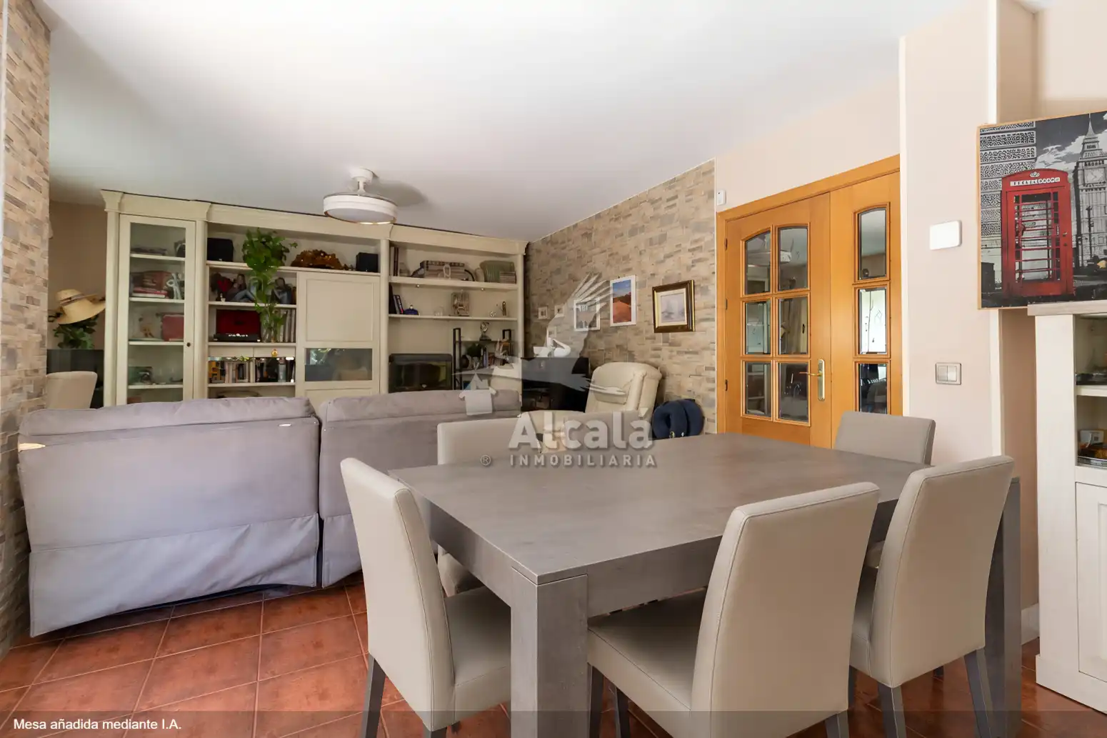 Sala de estar de Casa o chalet en venta en La Garena