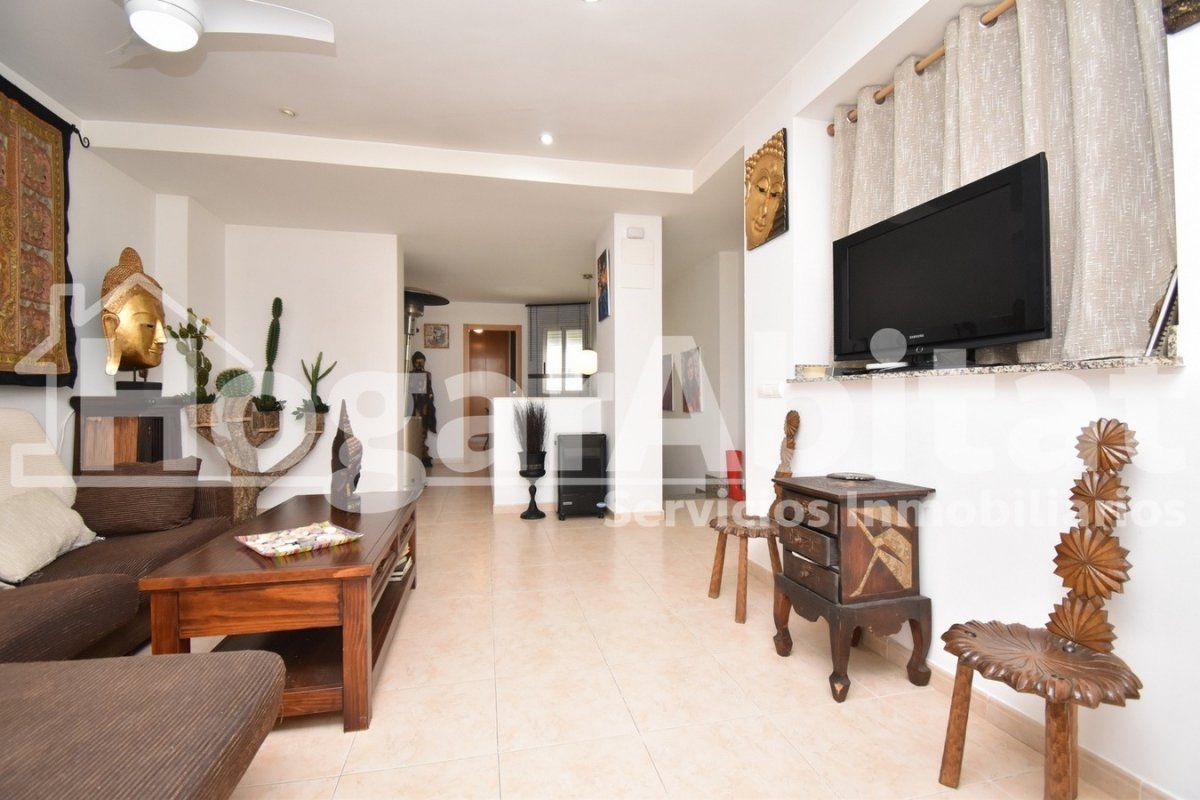 Sala d'estar de Àtic en venda en Oropesa del Mar / Orpesa amb Aire condicionat, Terrassa i Traster