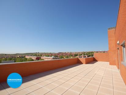 Terrace of Attic for sale in Paracuellos de Jarama  with Air Conditioner, Terrace and Swimming Pool