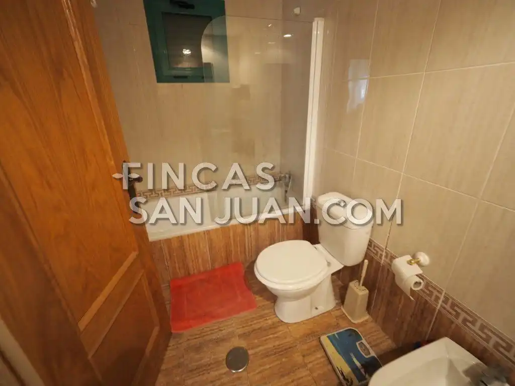 Baño de Piso de alquiler en Villajoyosa / La Vila Joiosa con Terraza, Amueblado y Piscina comunitaria