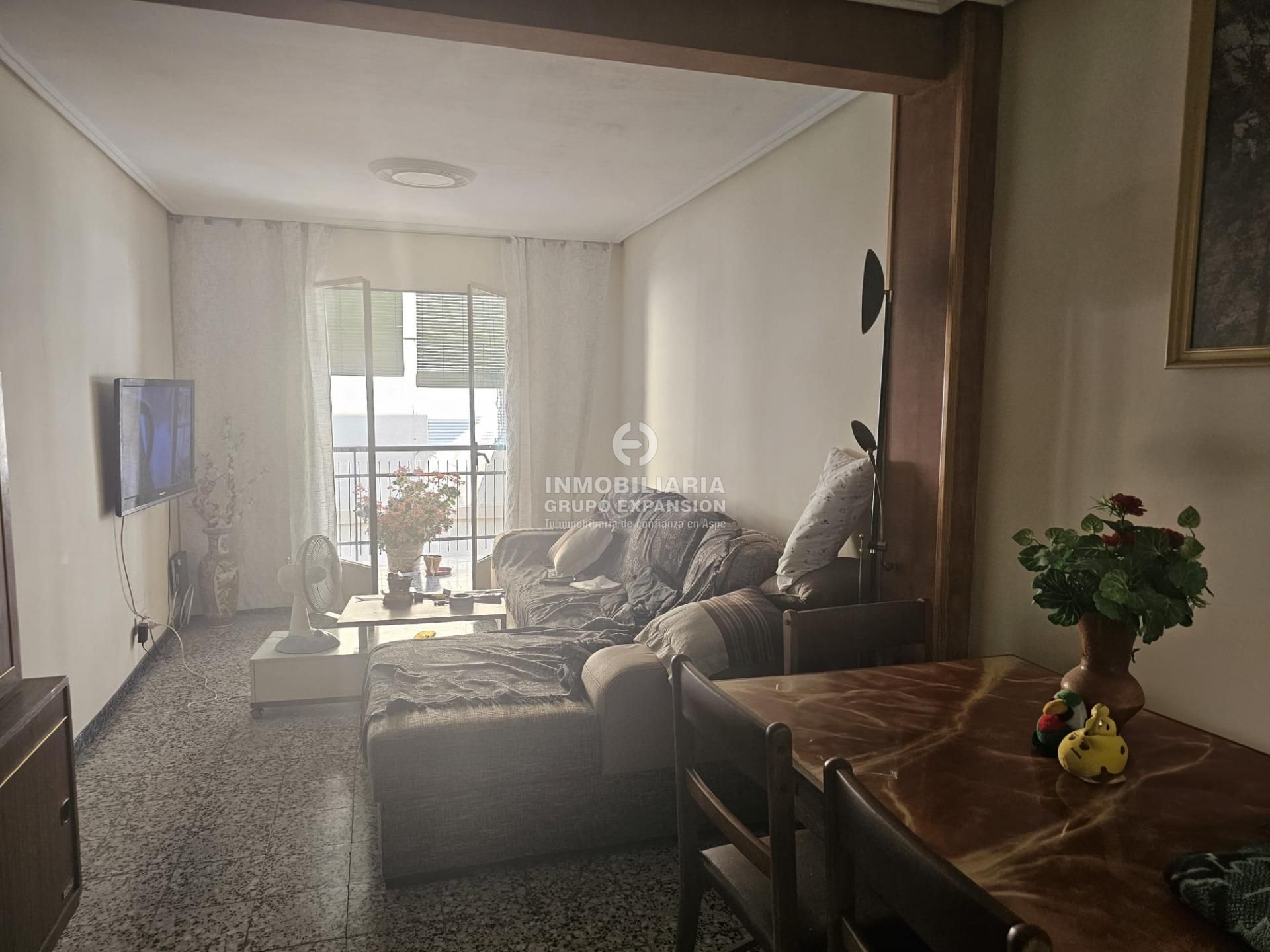 Living room of Flat for sale in Alicante / Alacant  with Balcony