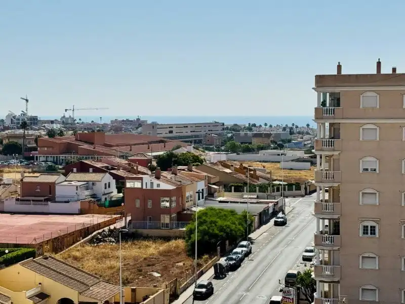 Vista exterior de Apartament en venda en Torrevieja amb Terrassa, Piscina i Moblat