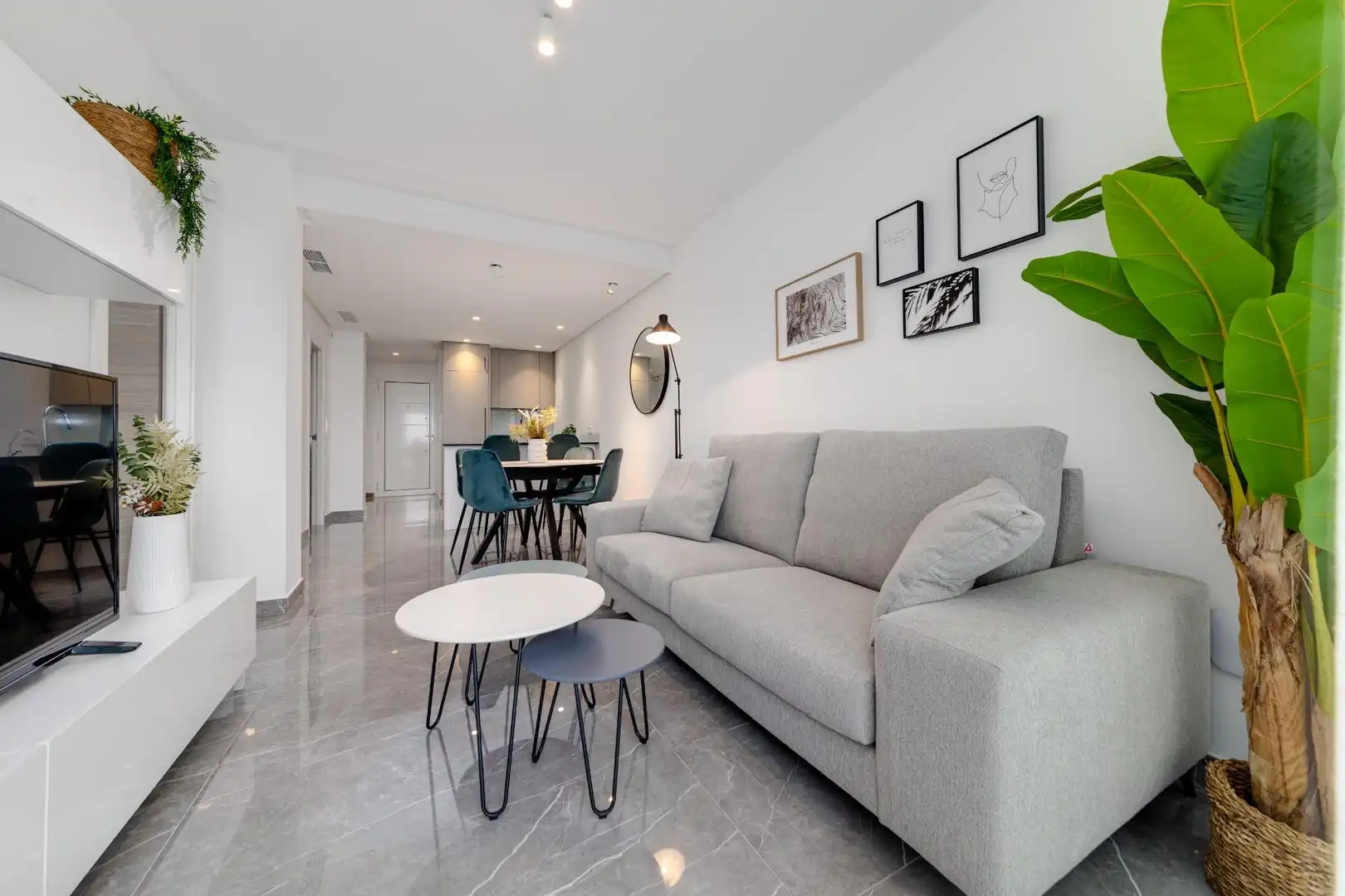 Sala d'estar de Apartament en venda en Xeresa amb Aire condicionat, Calefacció i Terrassa