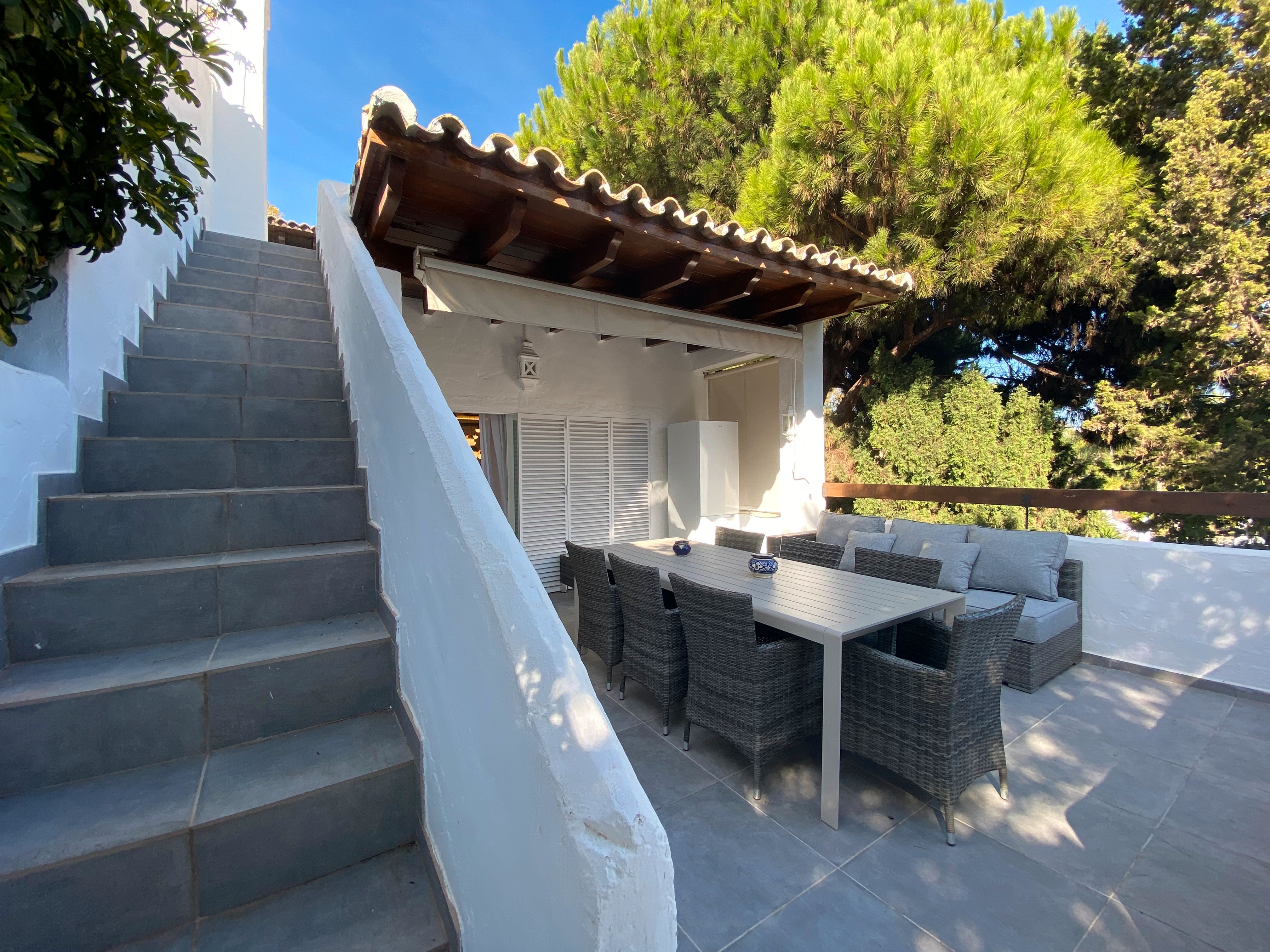 Jardí de Àtic en venda en Marbella amb Aire condicionat, Terrassa i Traster
