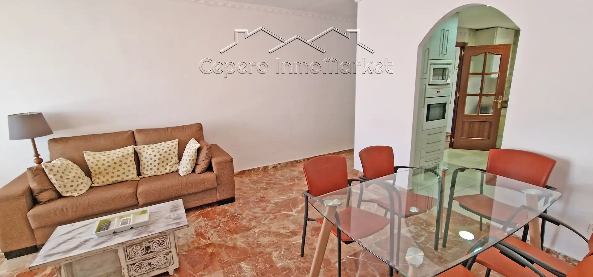 Sala d'estar de Pis en venda en El Puerto de Santa María amb Aire condicionat, Terrassa i Forn