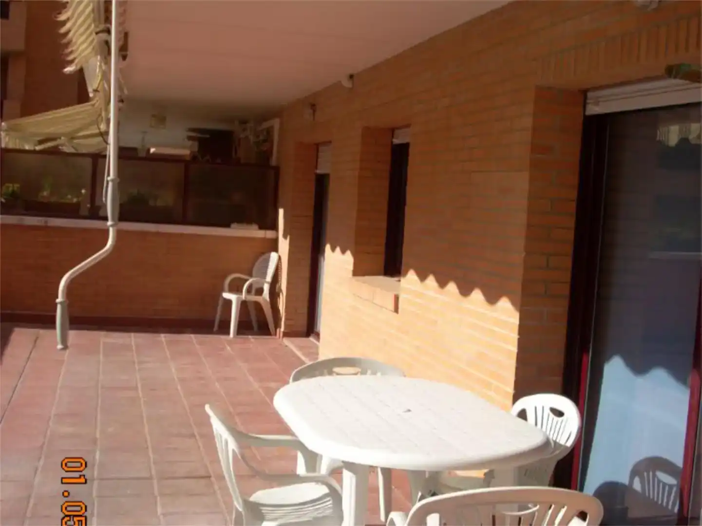 Terrace of Flat for share in Huesca  with Swimming Pool and Furnished
