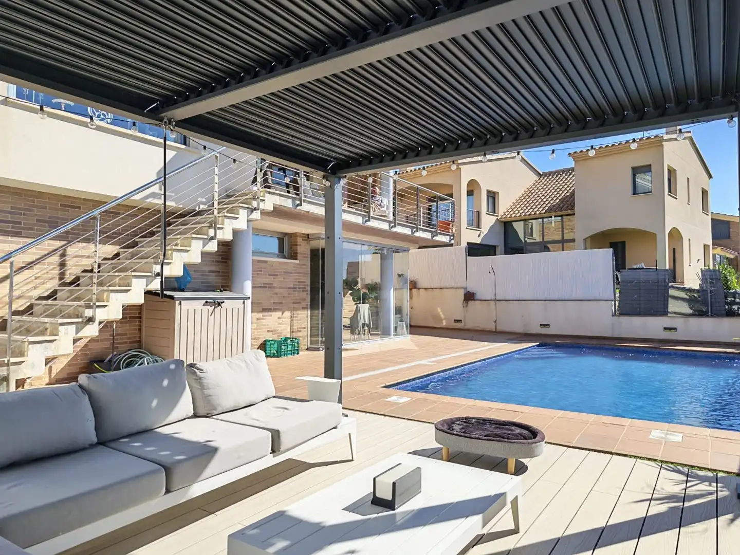 Terrassa de Casa o xalet en venda en Calafell amb Aire condicionat, Calefacció i Jardí privat