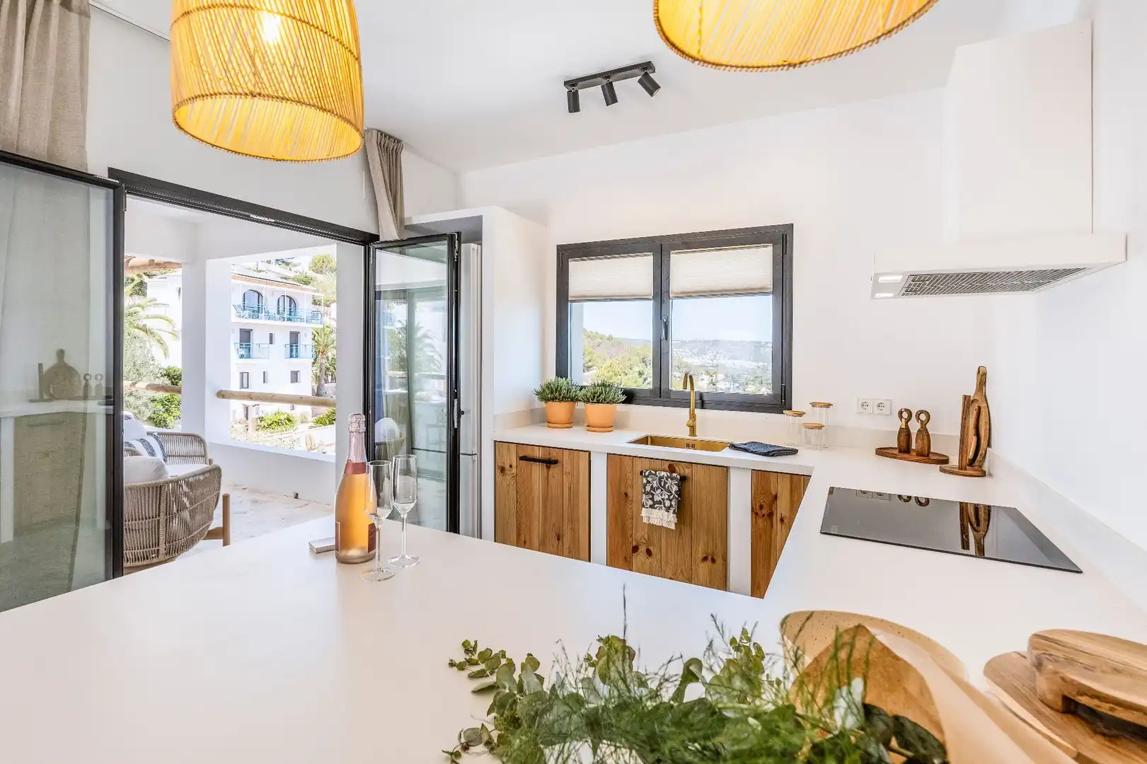 Kitchen of Houses for sale in Jávea / Xàbia  with Air Conditioner, Heating and Private garden