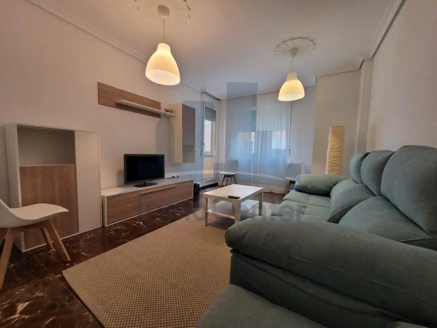 Sala de estar de Piso de alquiler en Badajoz con Terraza y Amueblado