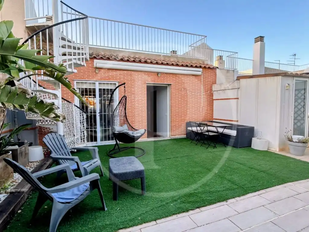 Terraza de Ático en venta en Albal con Aire acondicionado, Jardín privado y Terraza