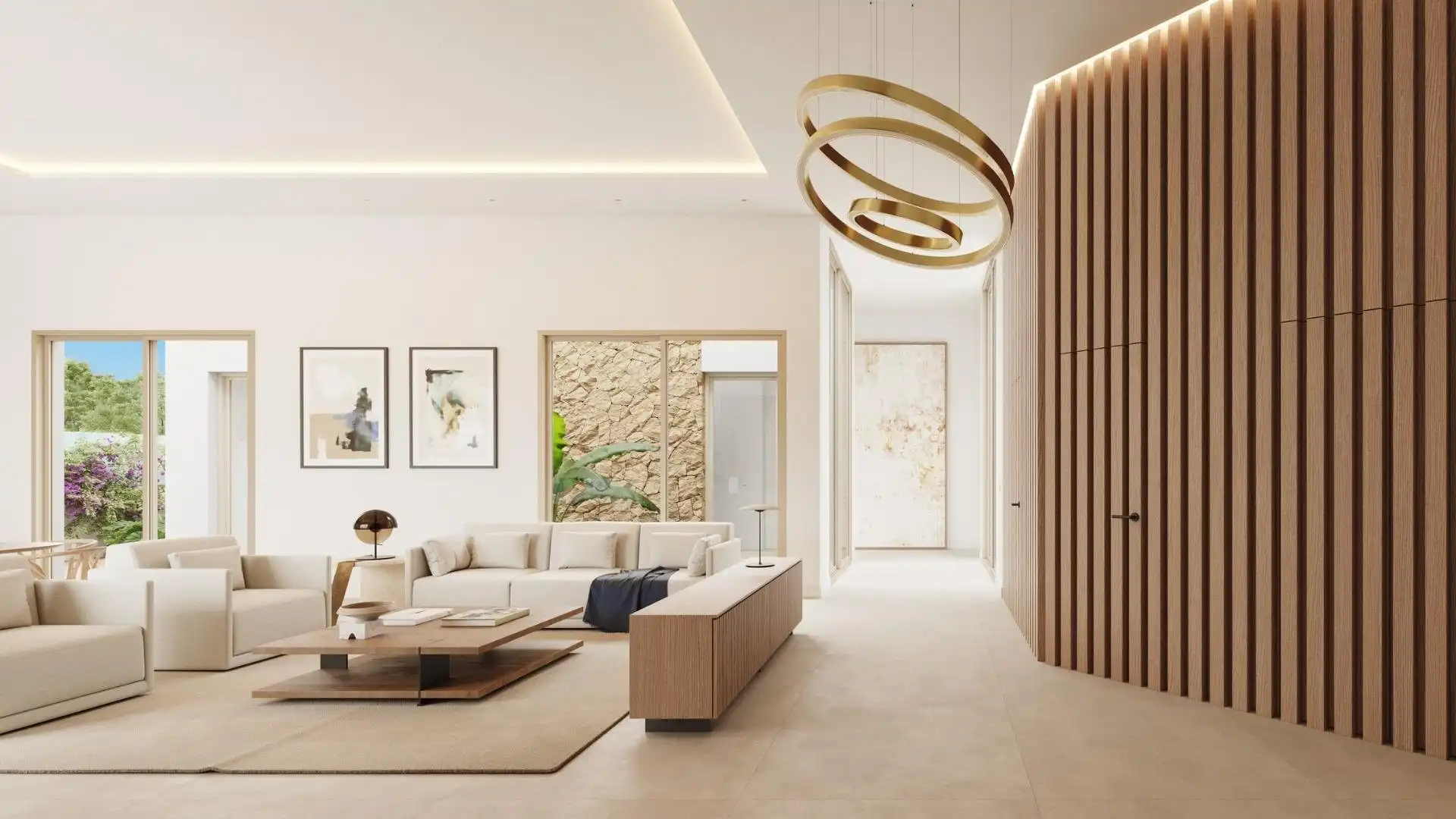 Sala de estar de Casa o chalet en venta en Benejúzar con Jardín privado, Terraza y Piscina