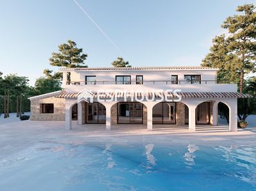 Maison avec balcon à vendre à Benissa pueblo