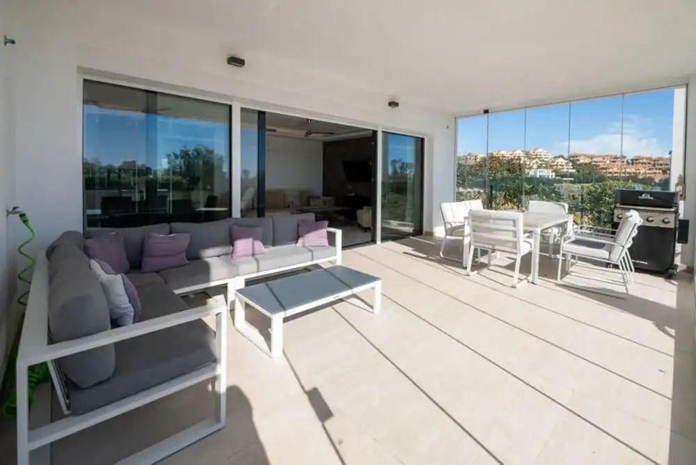 Terraza de Planta baja de alquiler en Benahavís con Aire acondicionado, Terraza y Piscina