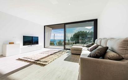 Wohnzimmer von Dachboden zum verkauf in Alcúdia mit Klimaanlage, Terrasse und Ofen
