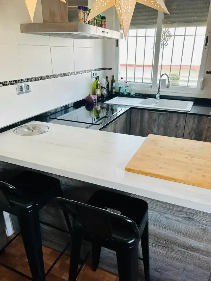 Kitchen of Flat for rent in Centro