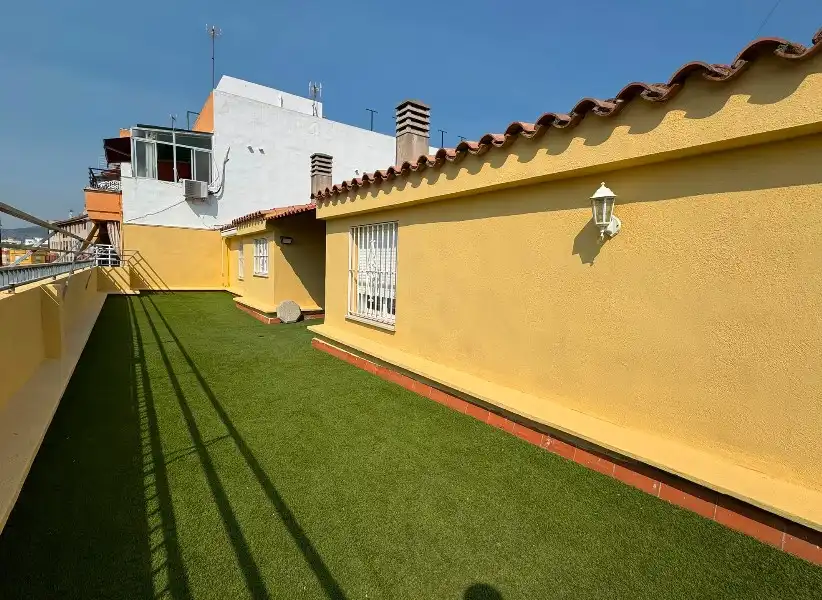 Terrasse von Maisonette zur Miete in Castellón de la Plana / Castelló de la Plana mit Klimaanlage, Heizung und Terrasse