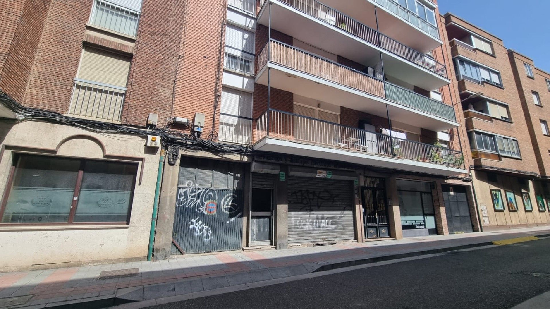 Vista exterior de Apartament en venda en Palencia Capital amb Calefacció, Terrassa i Moblat