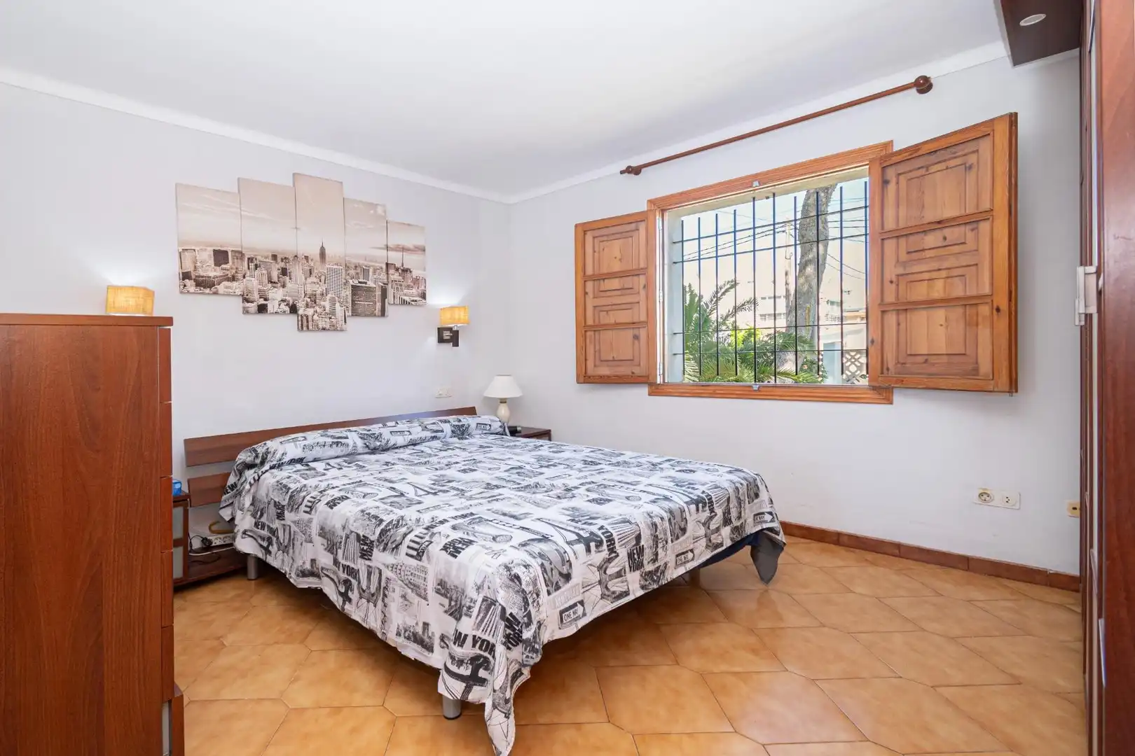 Dormitori de Casa o xalet en venda en  Palma de Mallorca amb Aire condicionat, Jardí privat i Terrassa