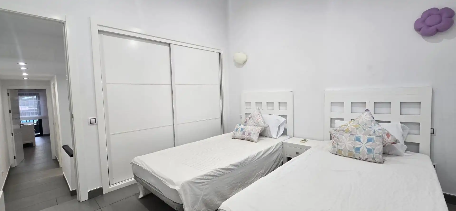 Schlafzimmer von Haus oder Chalet zur Miete in San Bartolomé de Tirajana mit Klimaanlage, Privatgarten und Terrasse