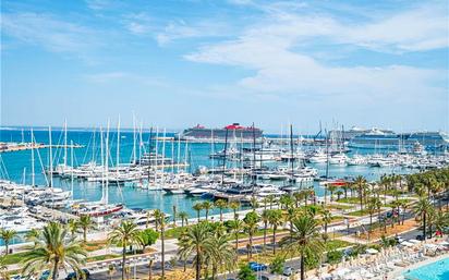Vista exterior de Pis en venda en  Palma de Mallorca amb Aire condicionat, Terrassa i Piscina comunitària