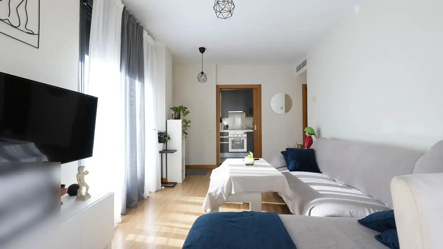 Sala de estar de Ático en venta en Madrid con Calefacción, Terraza y Trastero
