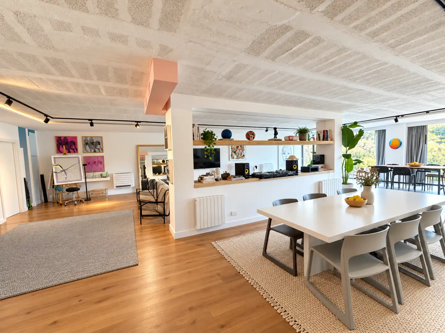 Sala de estar de Piso en venta en Campanet con Calefacción y Jardín privado