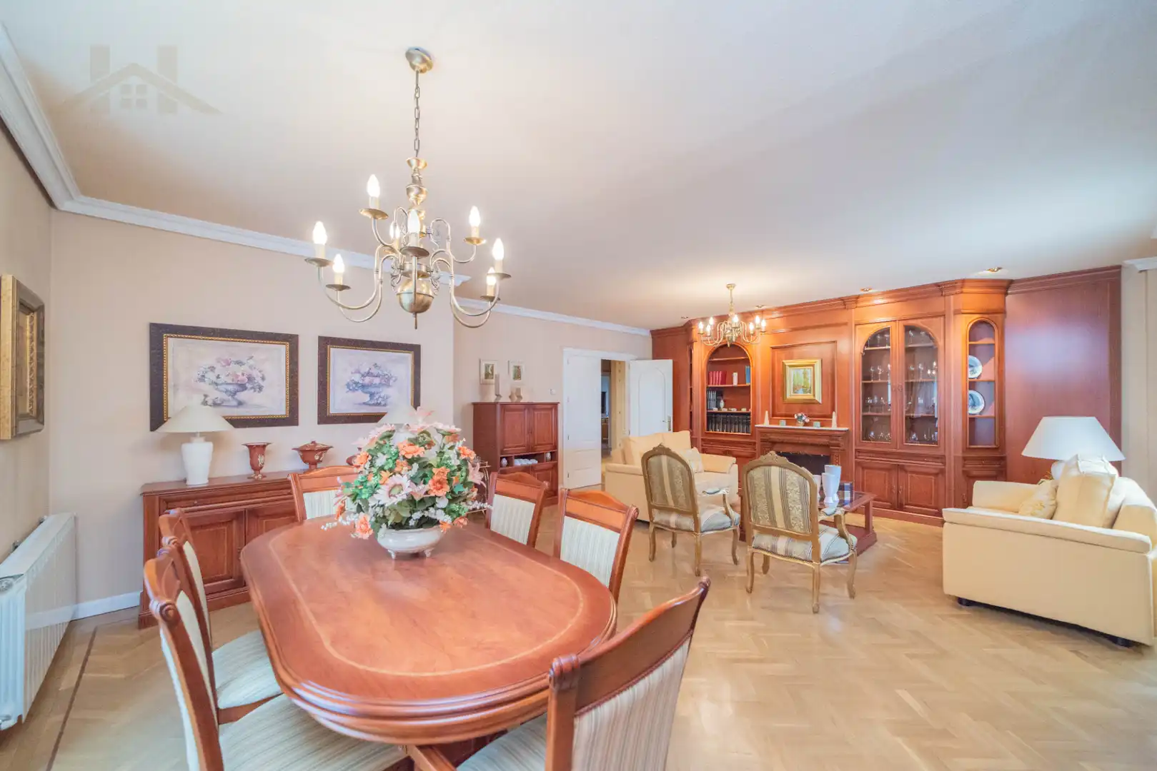 Dining room of Houses for sale in Griñón  with Air Conditioner, Heating and Private garden