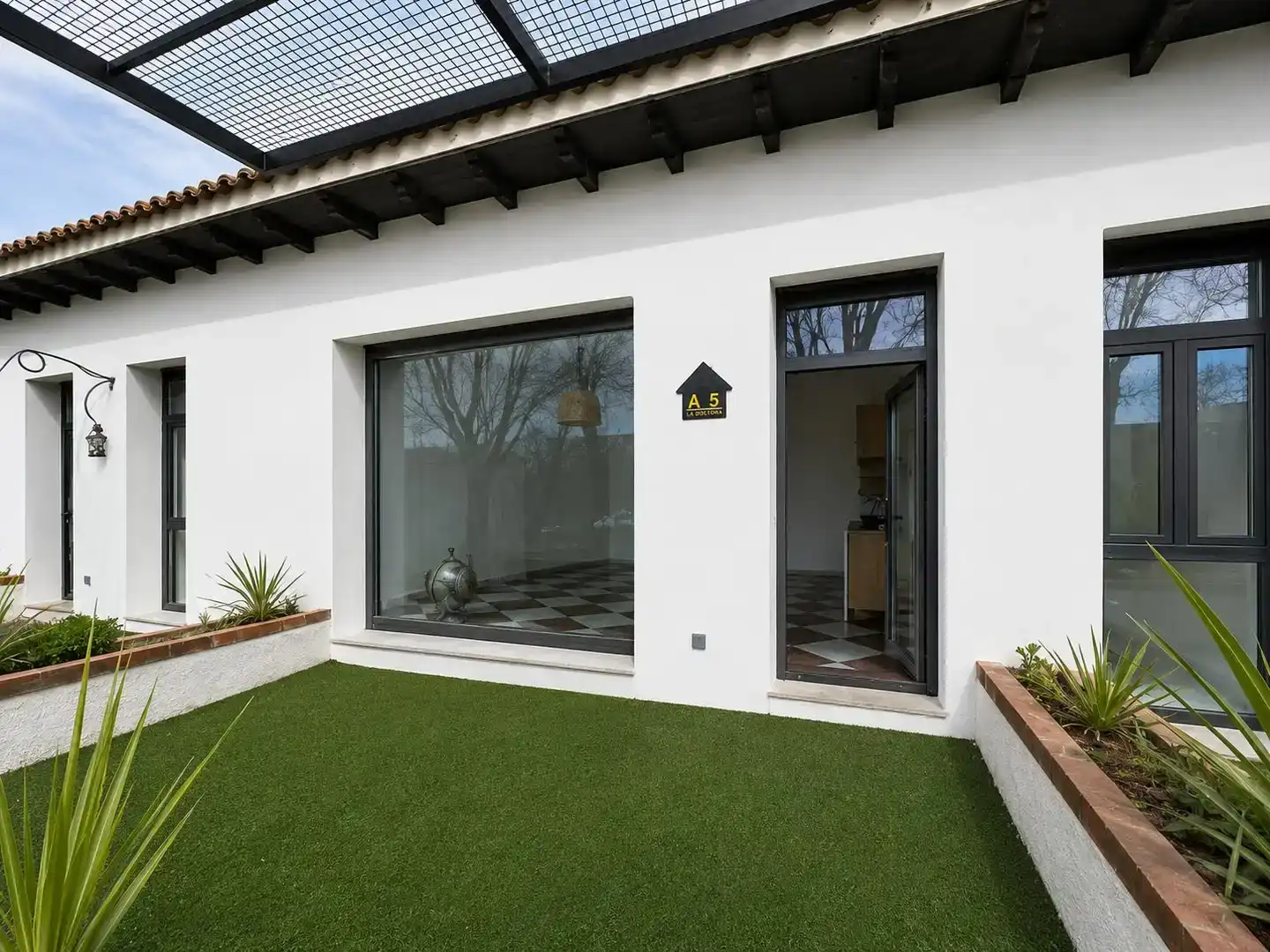 Terrasse von Wohnung zur Miete in Navalcarnero mit Klimaanlage und Privatgarten