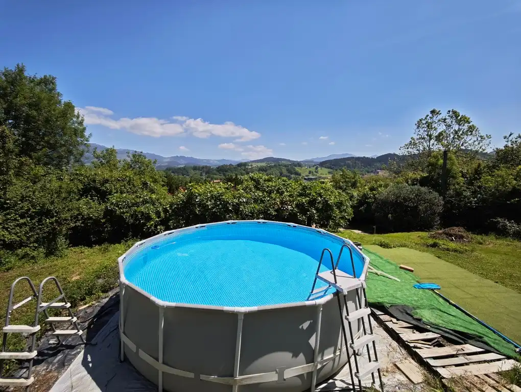 Swimming pool of Country homes for sale in Durango  with Heating and Furnished