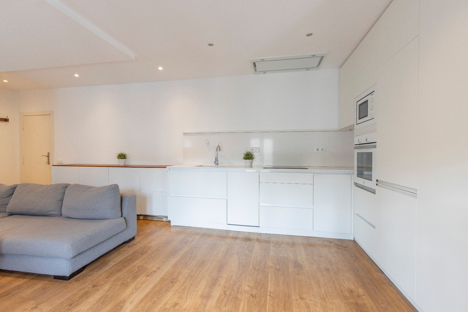 Kitchen of Flat for sale in  Barcelona Capital  with Air Conditioner, Heating and Parquet flooring