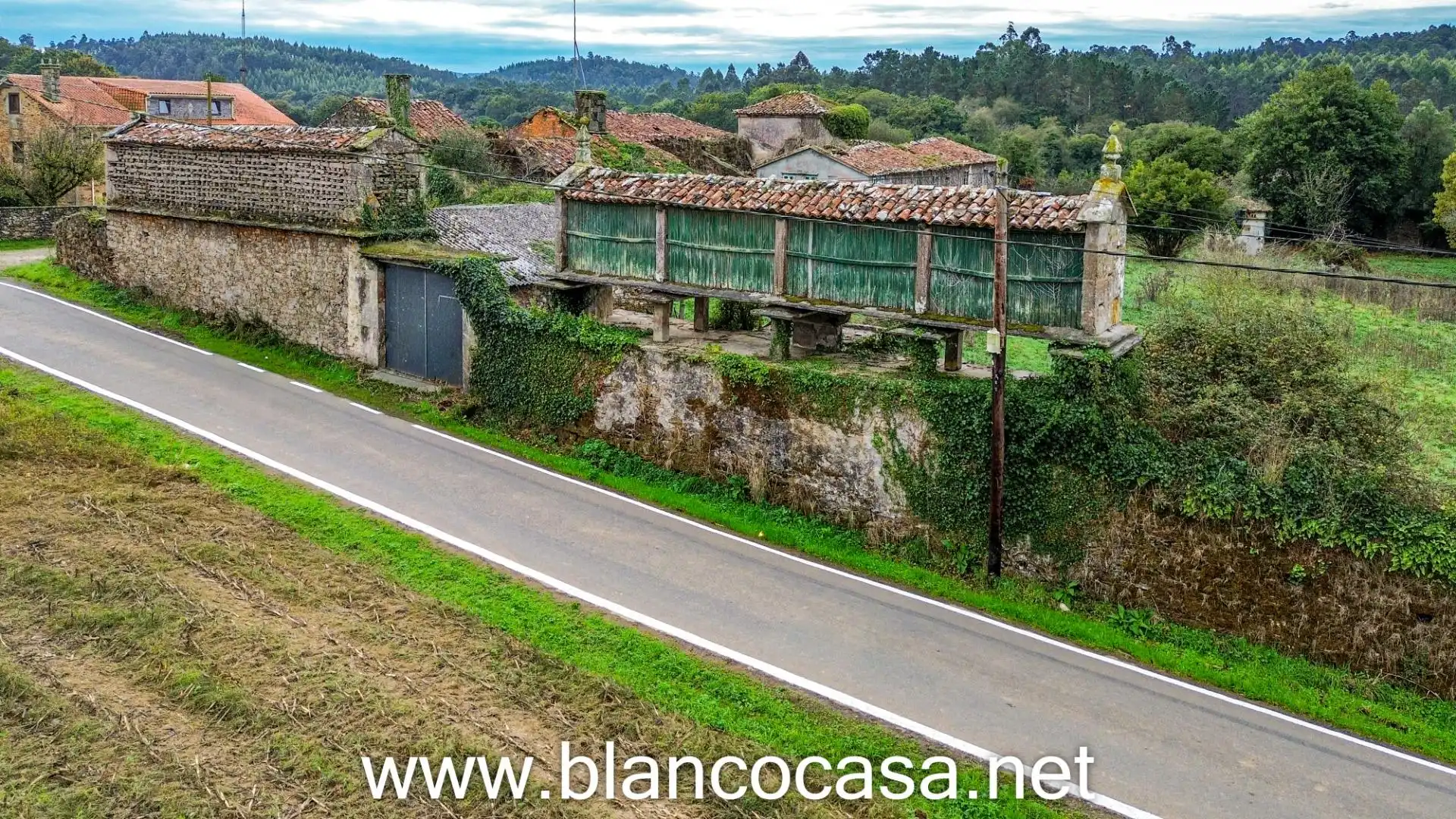 Vista exterior de Finca rústica en venta en Coristanco con Jardín privado