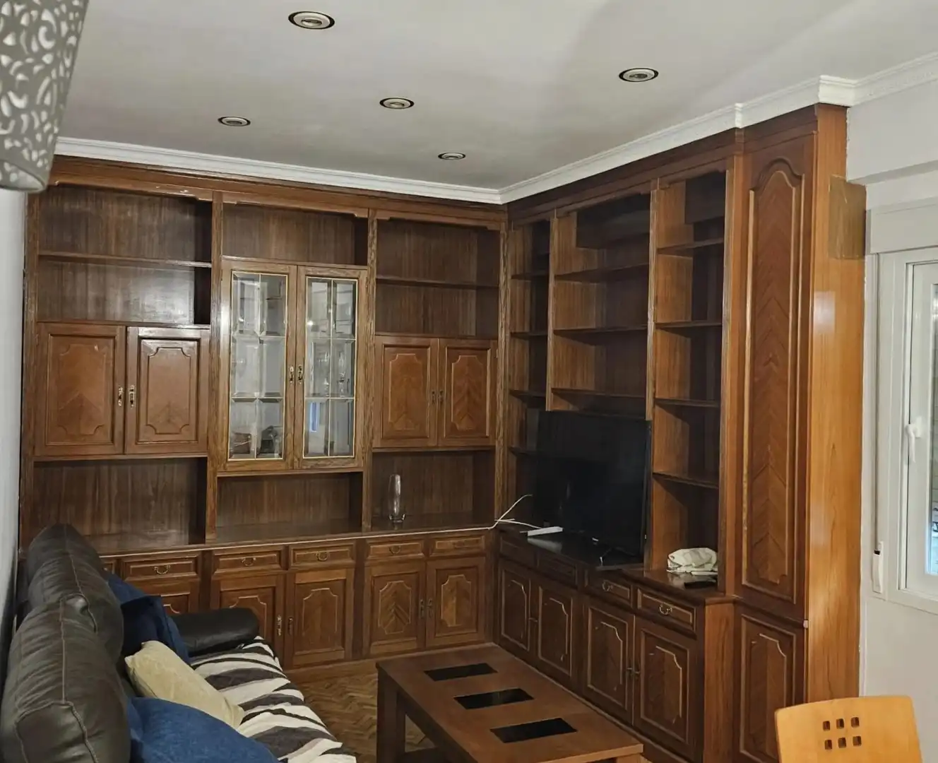 Living room of Flat for rent in Chamartín