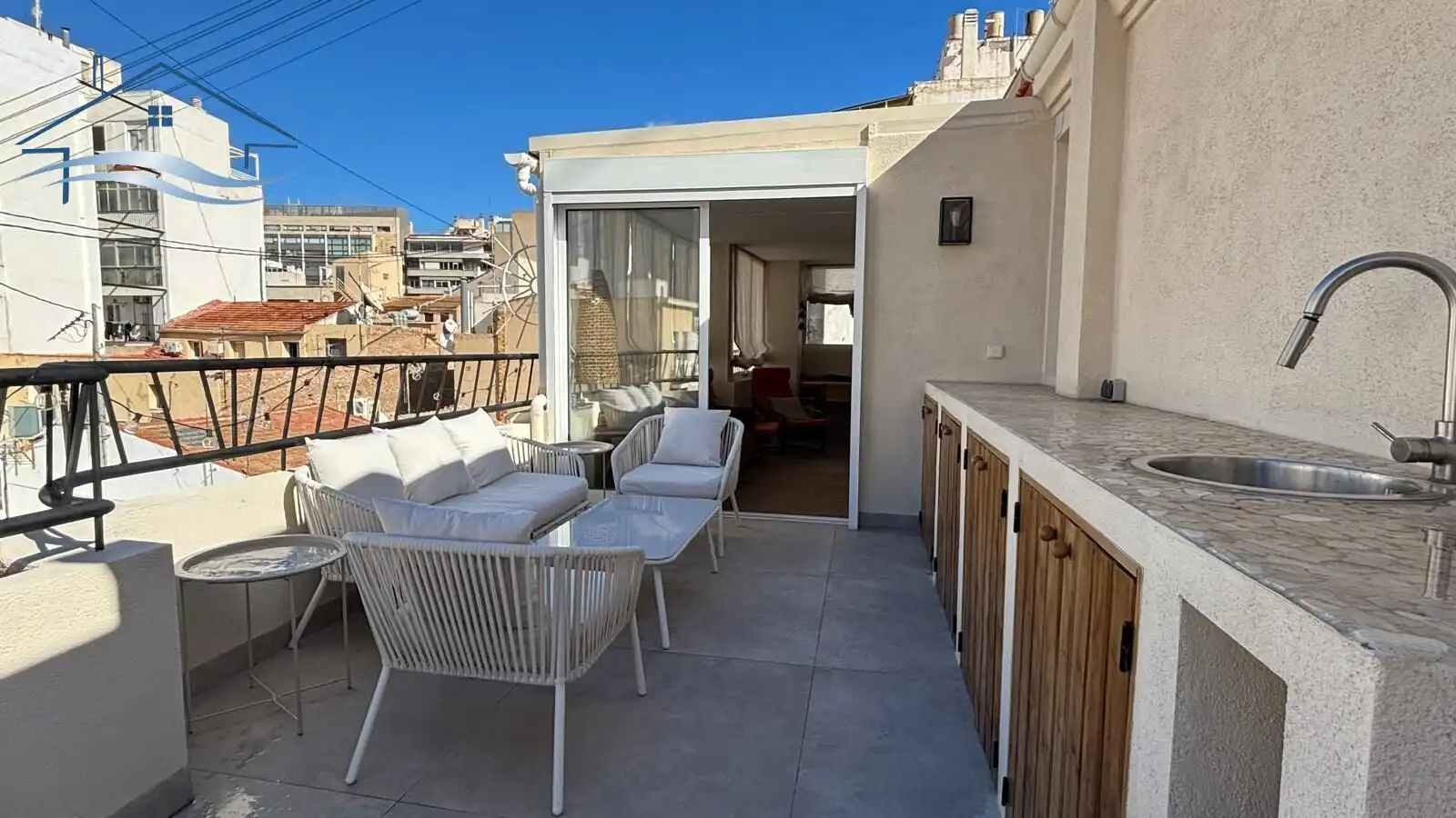 Terrassa de Àtic en venda en Alicante / Alacant amb Aire condicionat, Calefacció i Terrassa